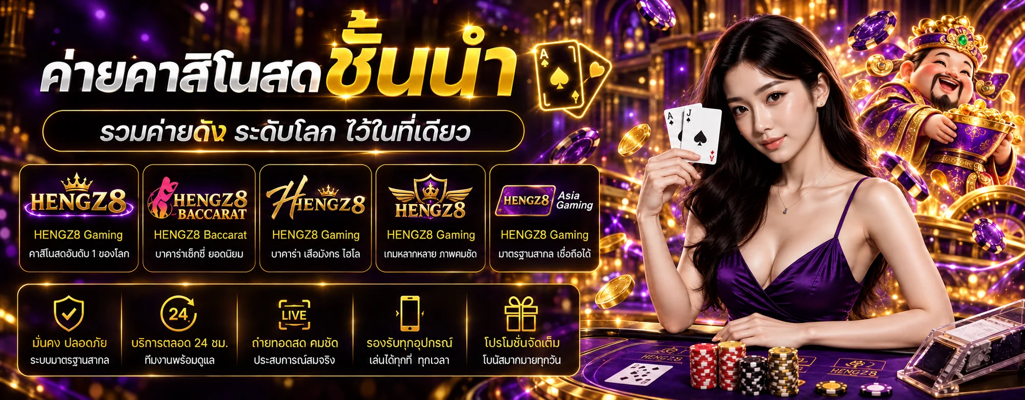 เกมสล็อตยอดนิยมบน HENGZ8 พร้อมข้อมูล RTP