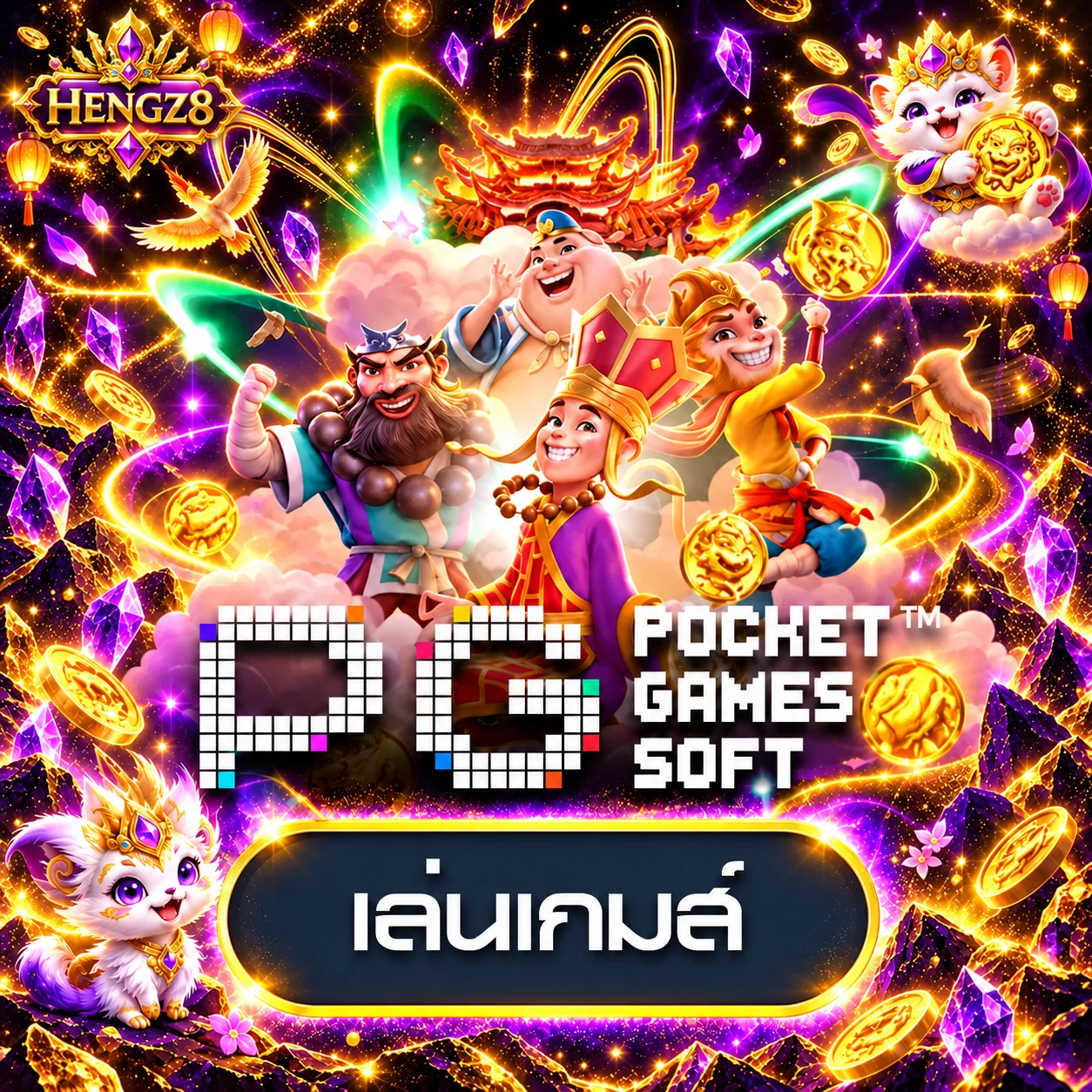 การ์ดทดลองเล่น PG Soft บน HENGZ8